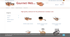 Desktop Screenshot of gourmet-web.com